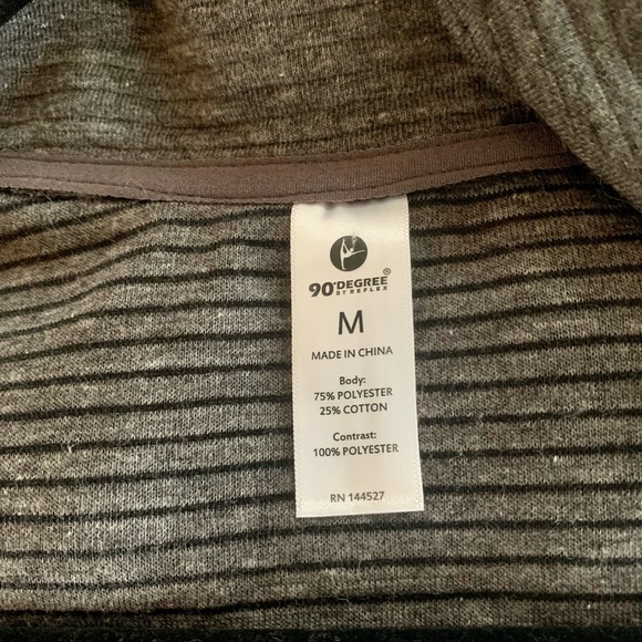 90 Degree by Reflex Zip Up Hooded Sweatshirt - Picture 3 of 5